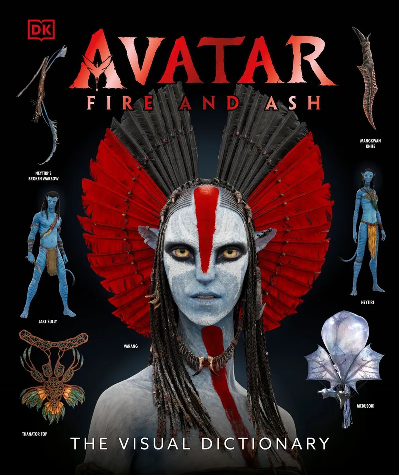 Avatar Fire and Ash The Visual Dictionary von DK – Buchfoto