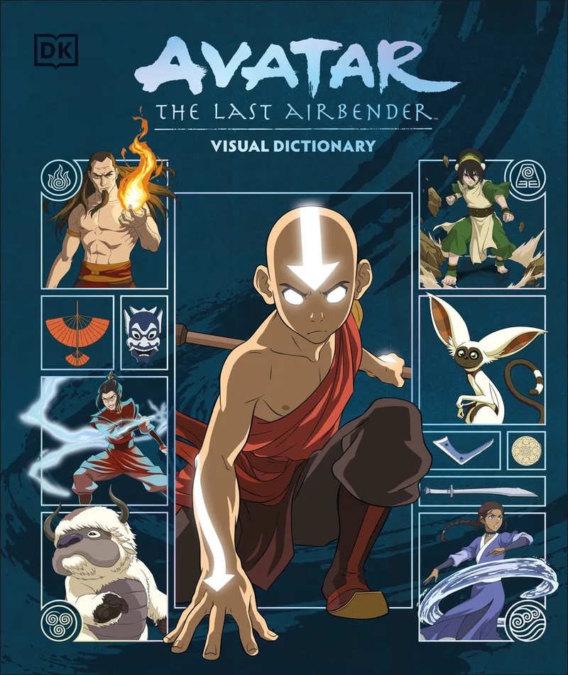 Avatar The Last Airbender Visual Dictionary von DK – Buchfoto