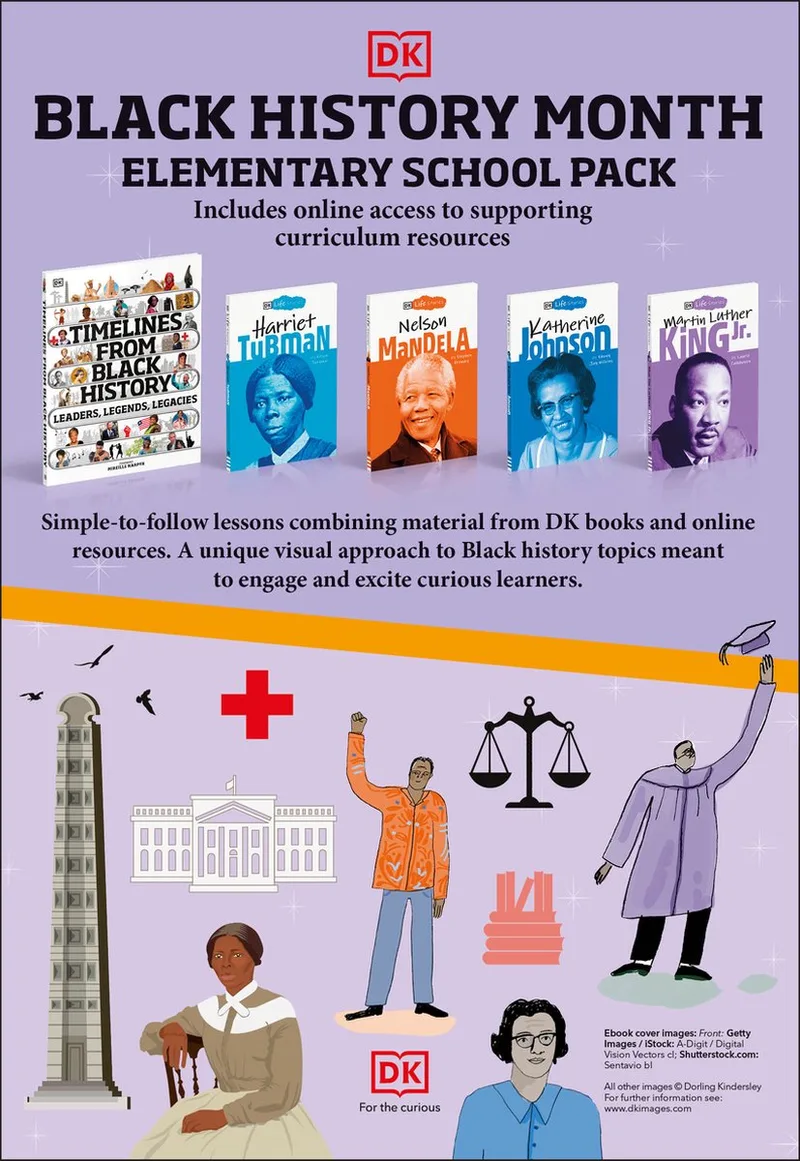 Black History Month Elementary Pack von DK – Buchfoto