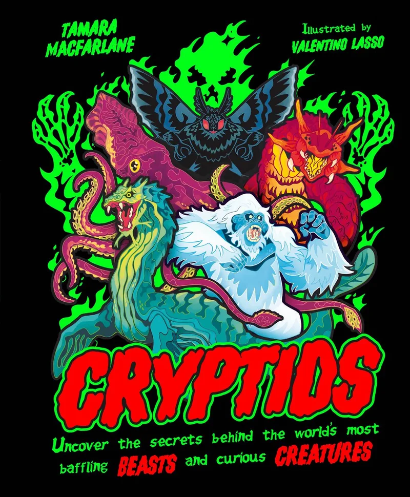 Cryptids de DK – photo du livre