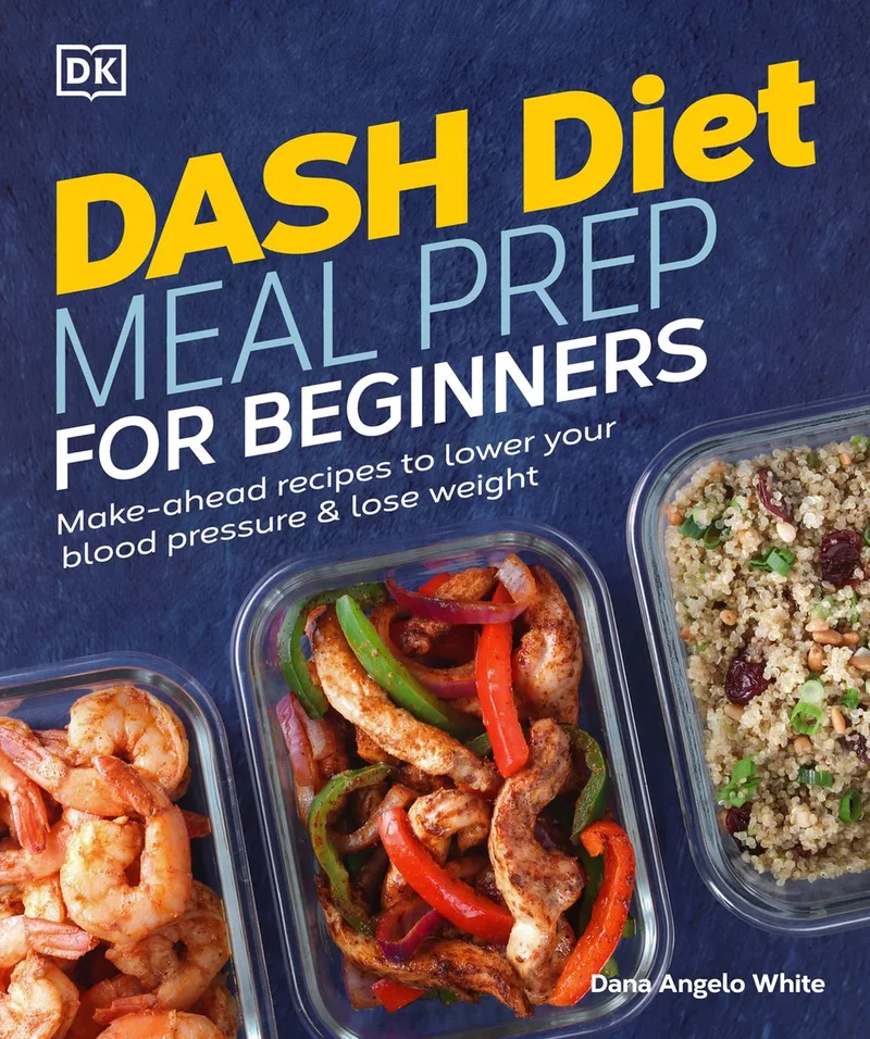 Dash Diet Meal Prep for Beginners fra DK – billede af bogen