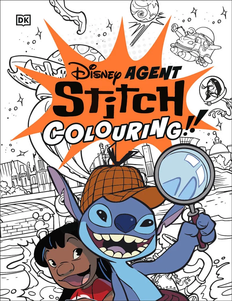 Disney Agent Stitch Colouring von DK – Buchfoto