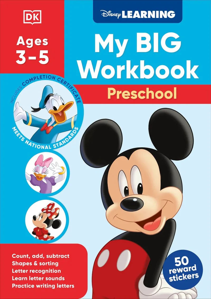 Disney Learning- Disney Learning Big Workbook Preschool von DK – Buchfoto
