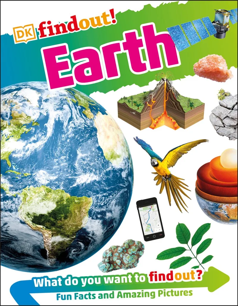 DKfindout Earth fra DK – billede af bogen