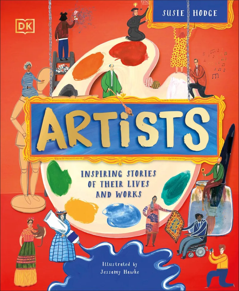 Explorers- Artists de DK – photo du livre