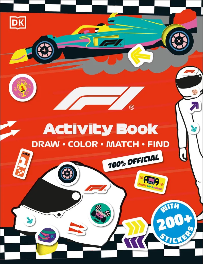 F1 Activity Book von DK – Buchfoto