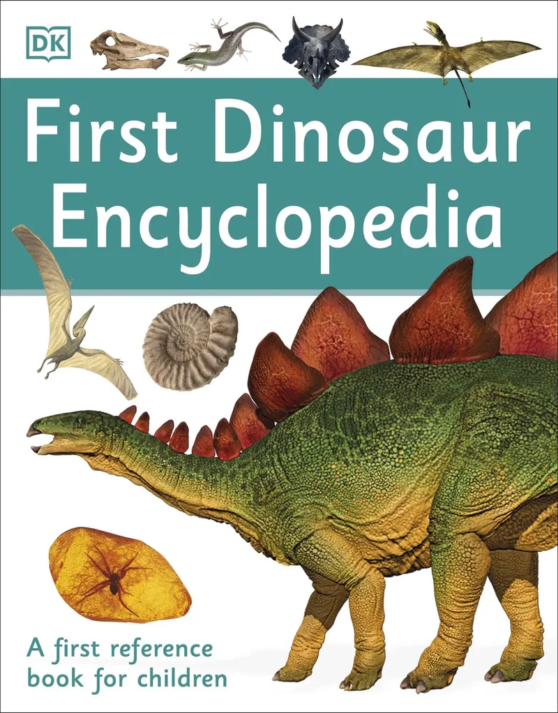 First Dinosaur Encyclopedia van DK – boekfoto