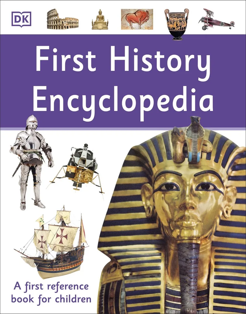 First History Encyclopedia van DK – boekfoto