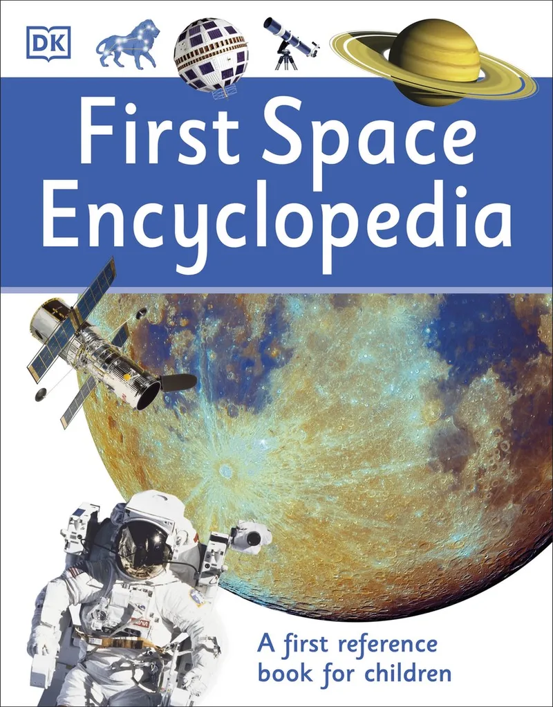 First Space Encyclopedia van DK – boekfoto