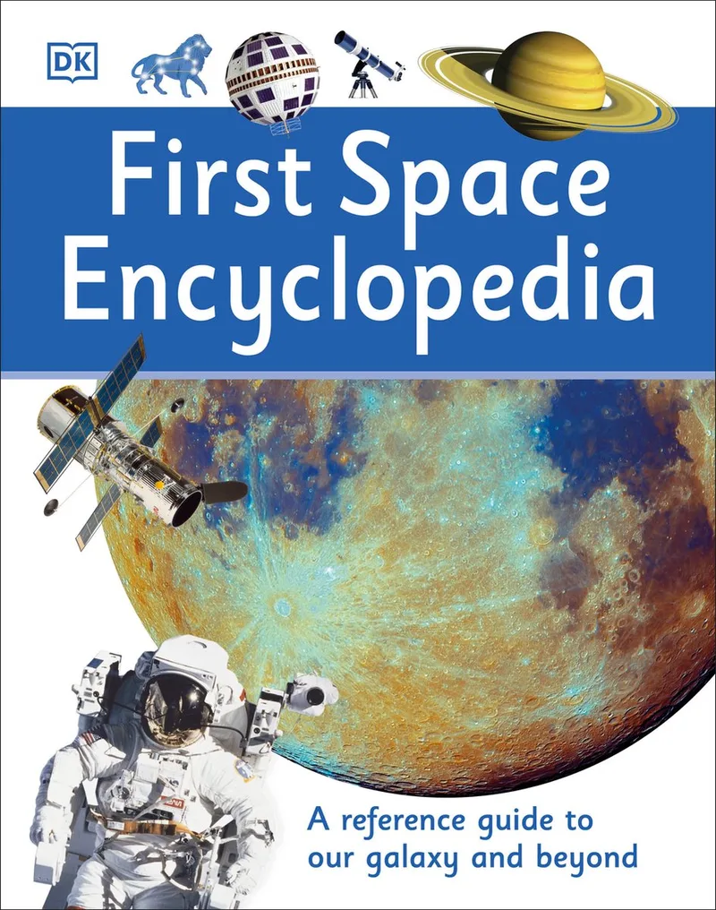 First Space Encyclopedia fra DK – billede af bogen