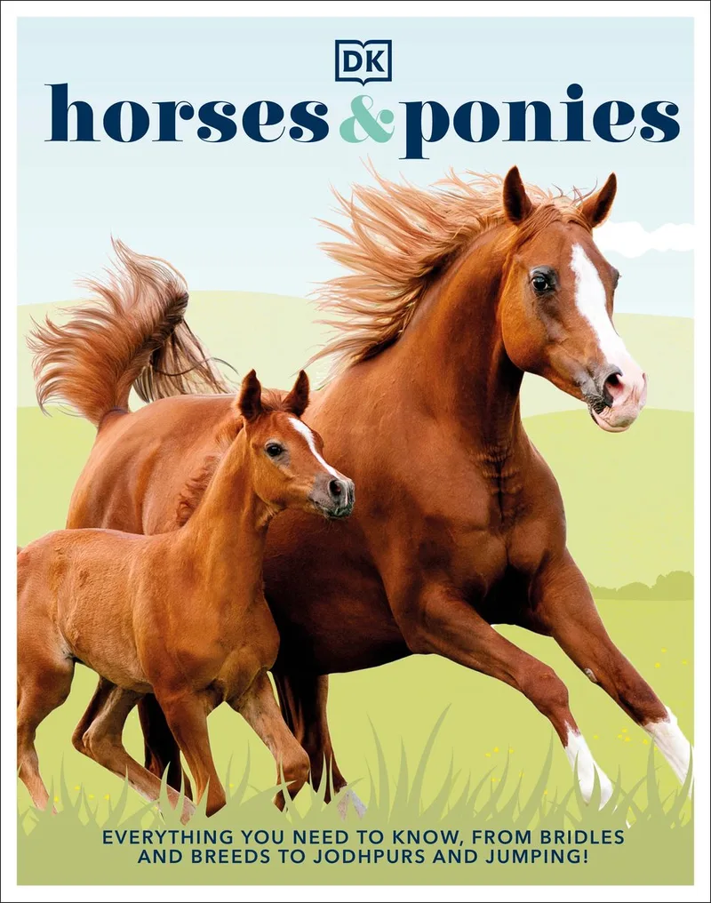 Horses Ponies van DK – boekfoto