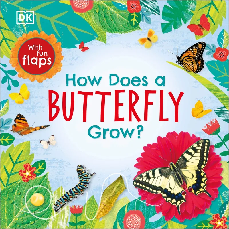 How Does a Butterfly Grow fra DK – billede af bogen