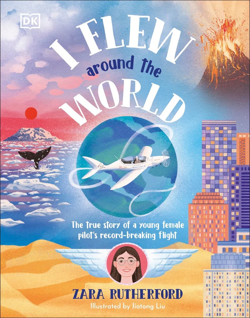 I Flew Around the World fra DK – billede af bogen