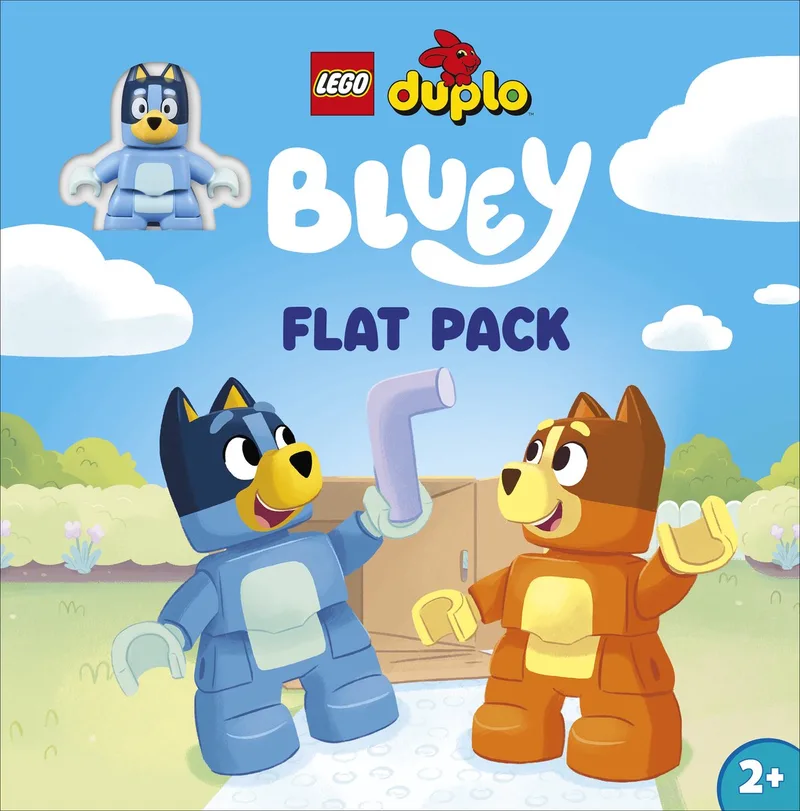 LEGO DUPLO Bluey Flat Pack van DK – boekfoto