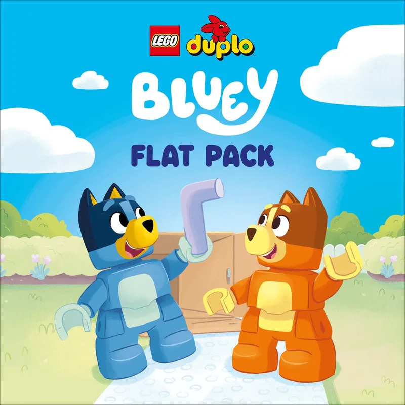 LEGO DUPLO Bluey Flat Pack von DK – Buchfoto