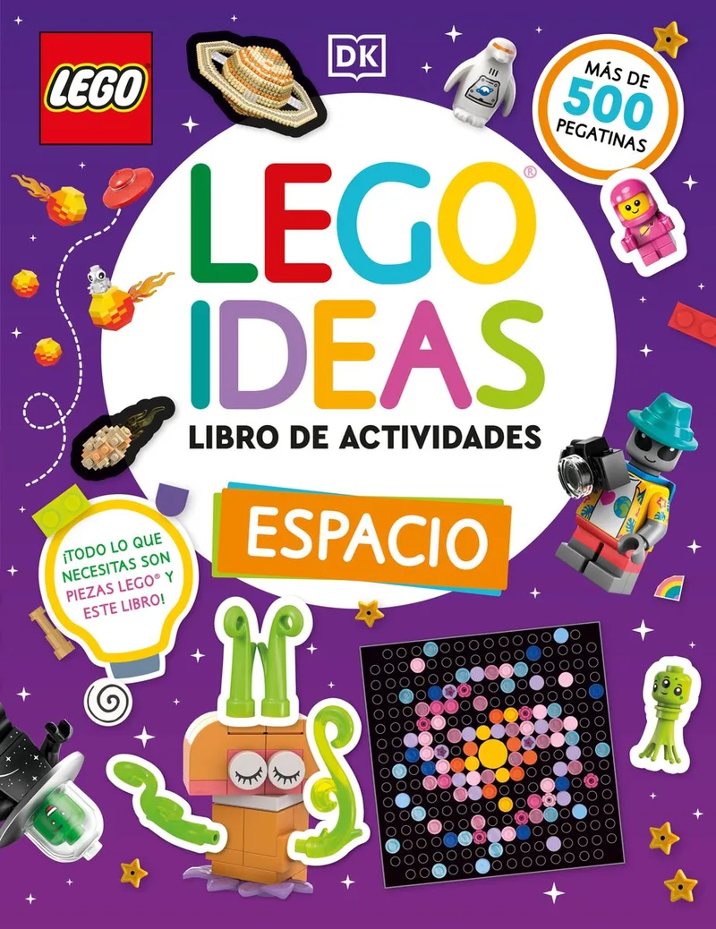 LEGO Ideas Libro de actividades: Espacio (Activity Book Space) fra DK – billede af bogen