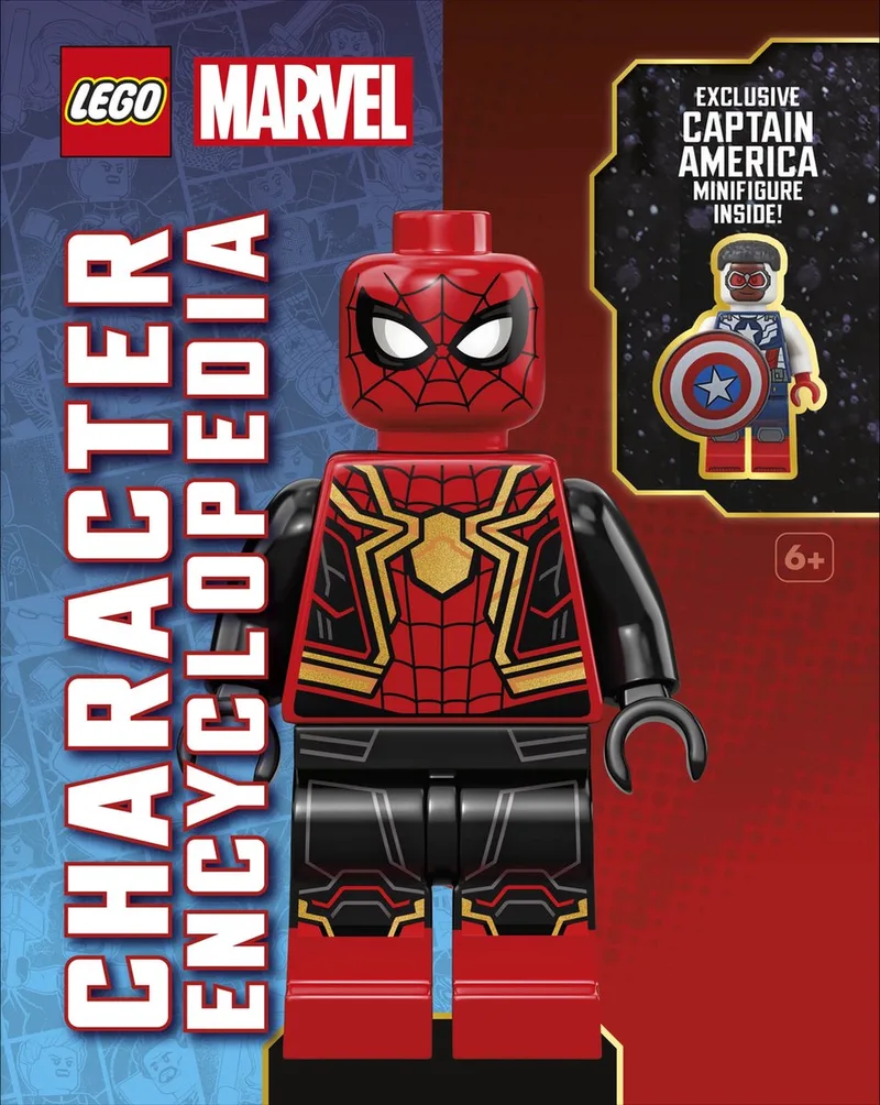 LEGO Marvel Character Encyclopedia fra DK – billede af bogen