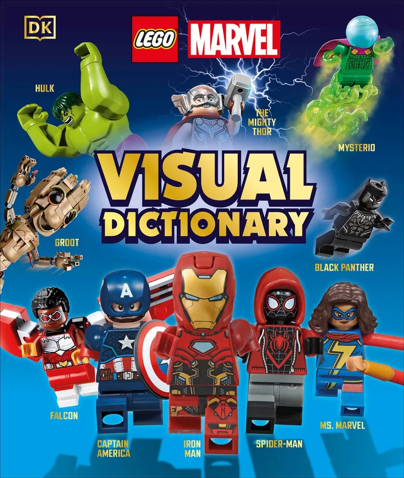 LEGO Marvel Visual Dictionary (Library Edition) von DK – Buchfoto