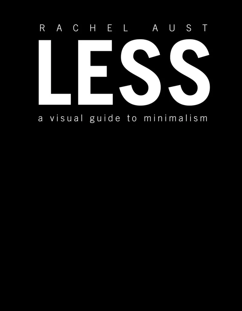 Less A Visual Guide to Minimalism fra DK – billede af bogen