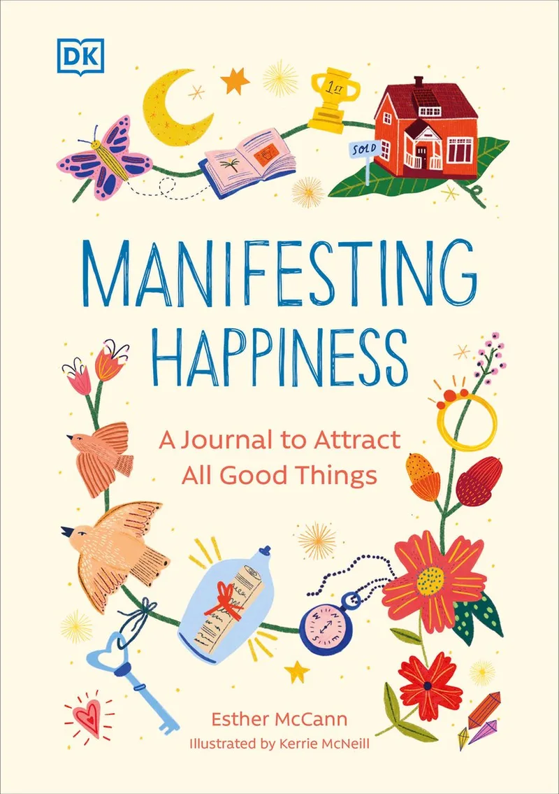 Manifesting Happiness fra DK – billede af bogen