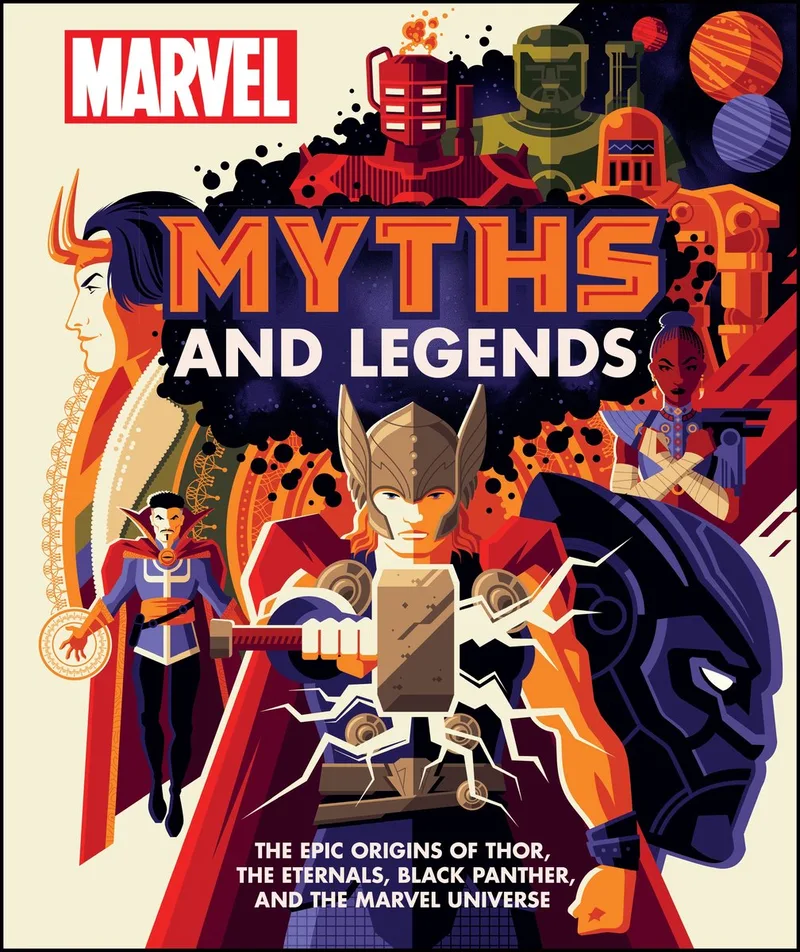Marvel Myths and Legends fra DK – billede af bogen