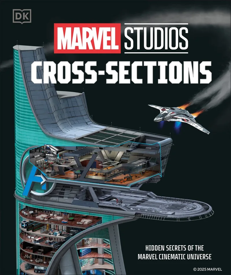 Marvel Studios Cross-Sections van DK – boekfoto