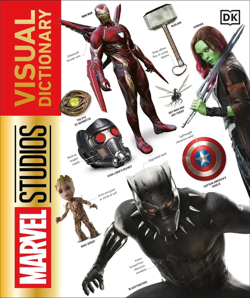 Marvel Studios Visual Dictionary van DK – boekfoto