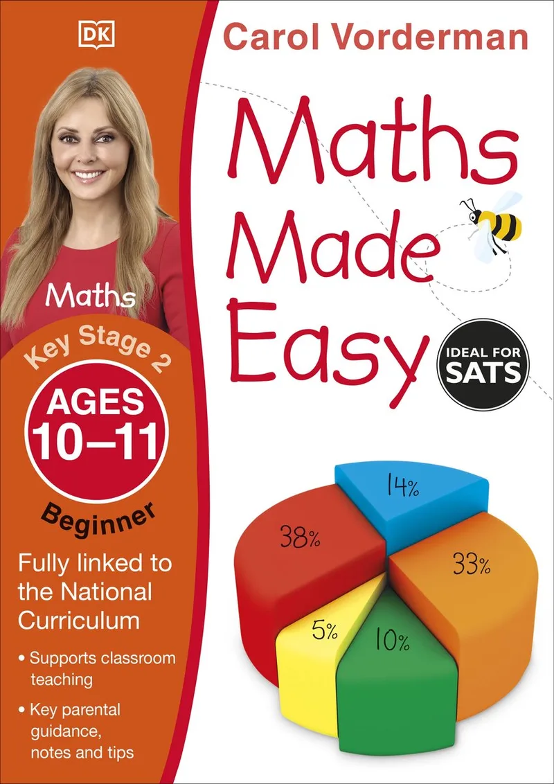 Maths Made Easy KS2 Beginner Ages 10-11 de DK – photo du livre