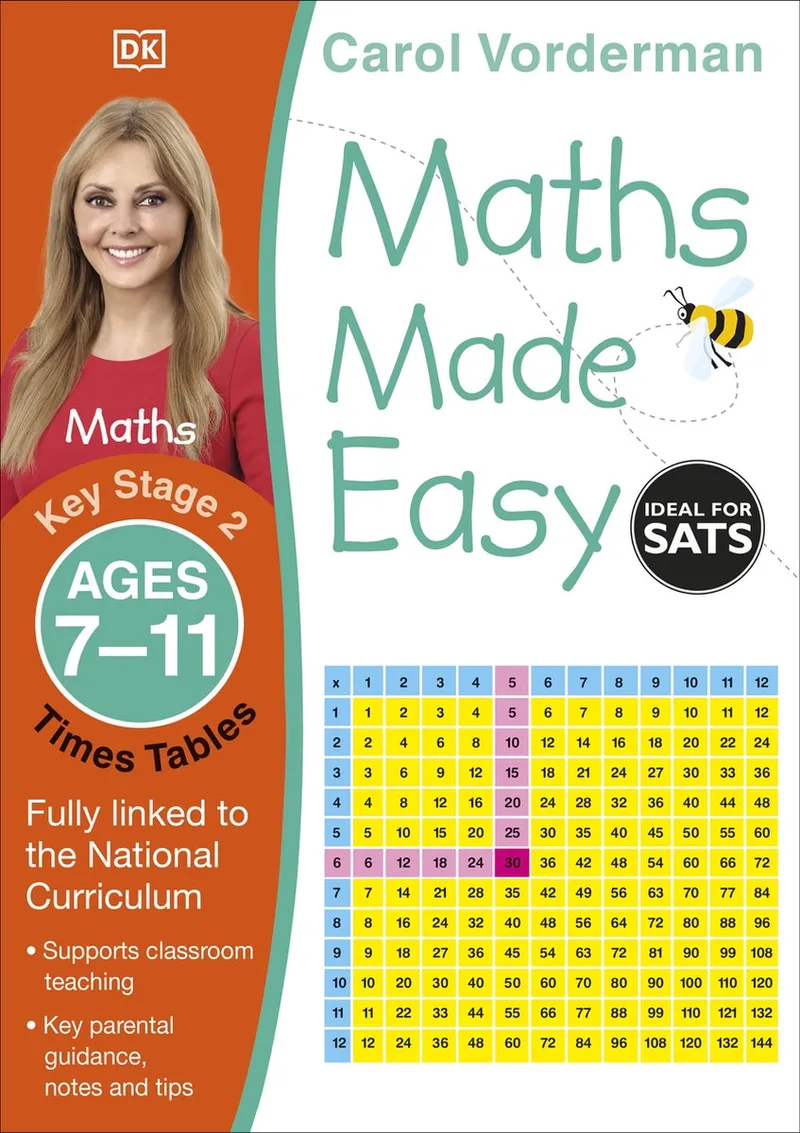 Maths Made Easy KS2 Time Table Ages 7-11 de DK – photo du livre