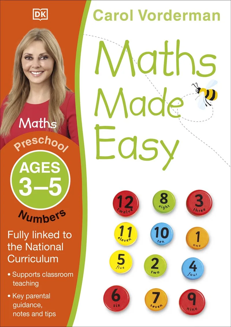 Maths Made Easy Numbers Ages 3-5 von DK – Buchfoto