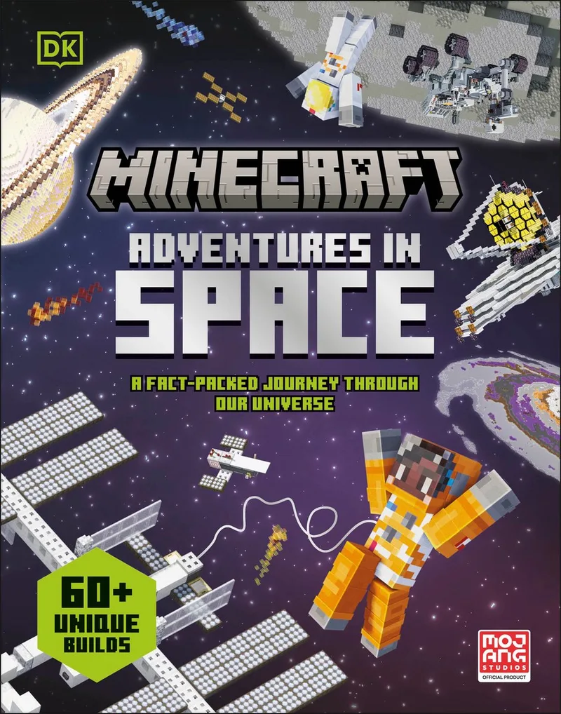 Minecraft Adventures in Space von DK – Buchfoto
