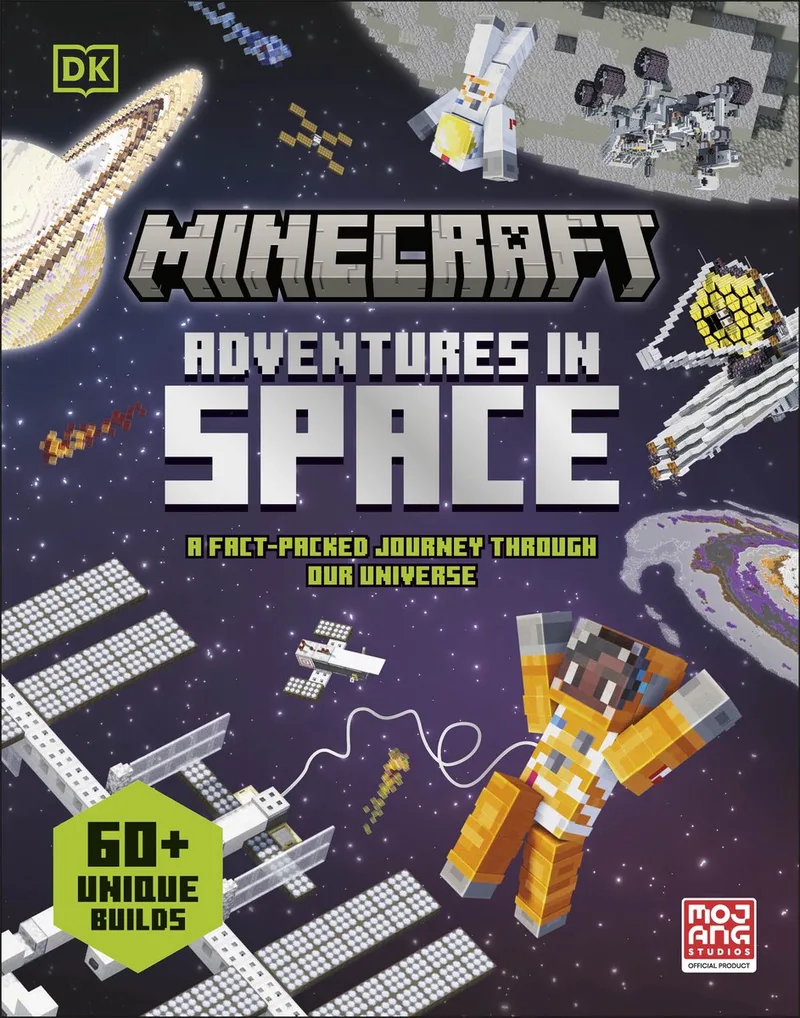 Minecraft Adventures in Space van DK – boekfoto