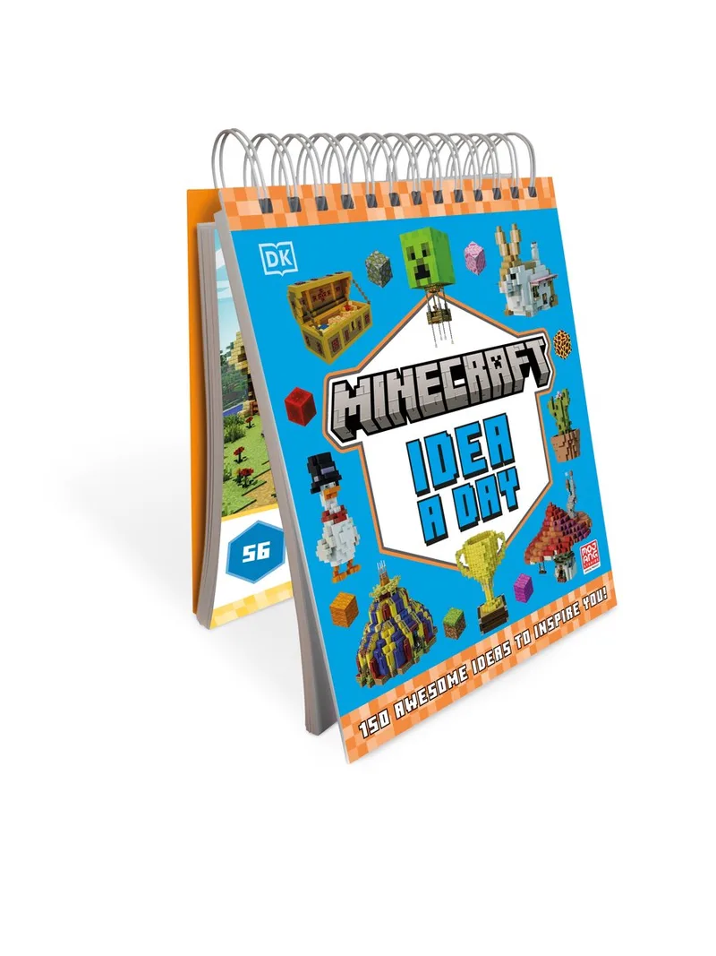 Minecraft Idea a Day fra DK – billede af bogen