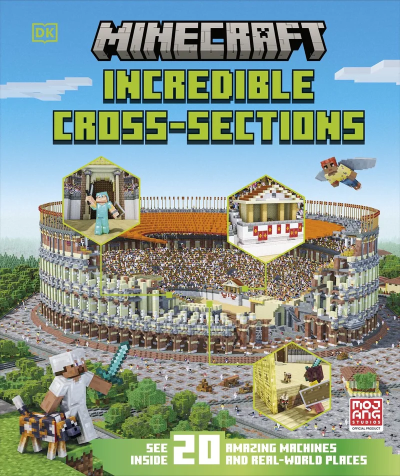 Minecraft Incredible Cross-Sections von DK – Buchfoto