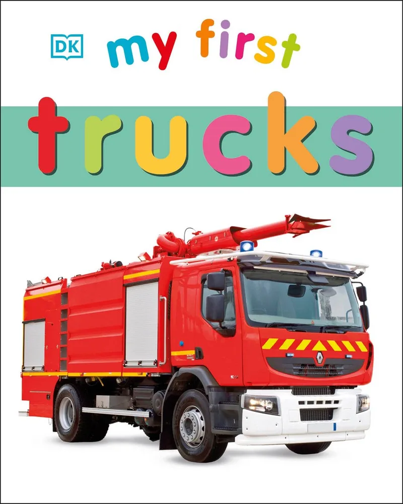 My First Trucks fra DK – billede af bogen