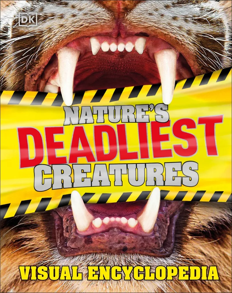 Natures Deadliest Creatures Visual Encyc från DK – bokbild