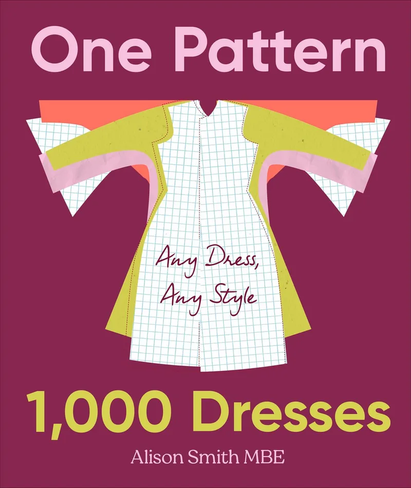 One Pattern, 1000 Dresses från DK – bokbild