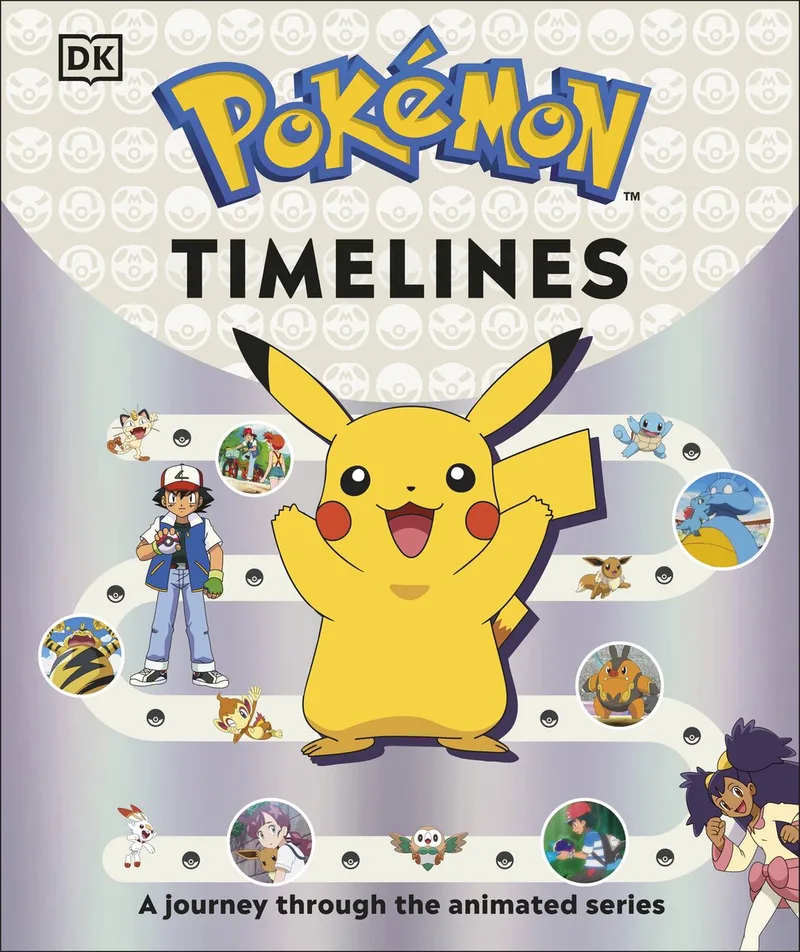 Pokémon Timelines van DK – boekfoto