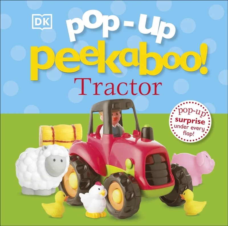 Pop up Peekaboo Tractor von DK – Buchfoto