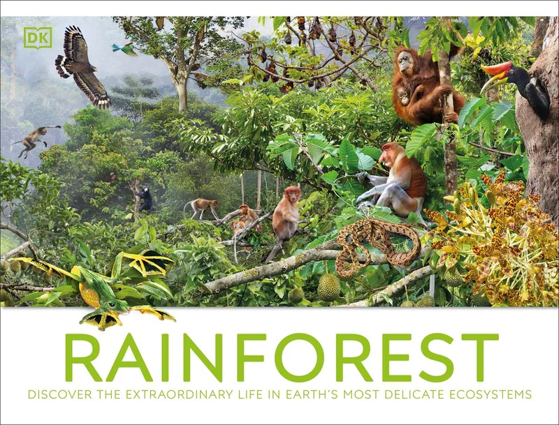 Rainforest de DK – photo du livre