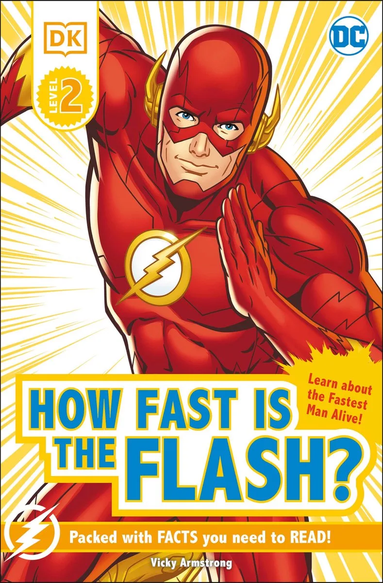 Readers Level 2- DK Reader Level 2 DC How Fast is The Flash? von DK – Buchfoto