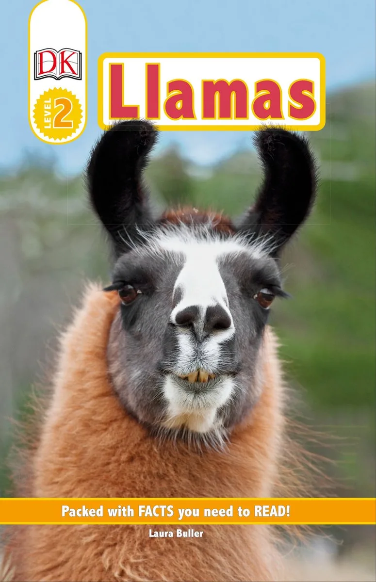 Readers Level 2 Llamas von DK – Buchfoto