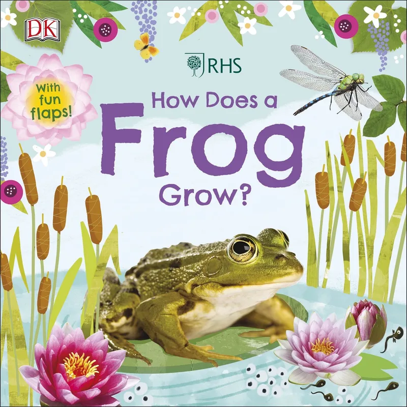 RHS How Does a Frog Grow? von DK – Buchfoto