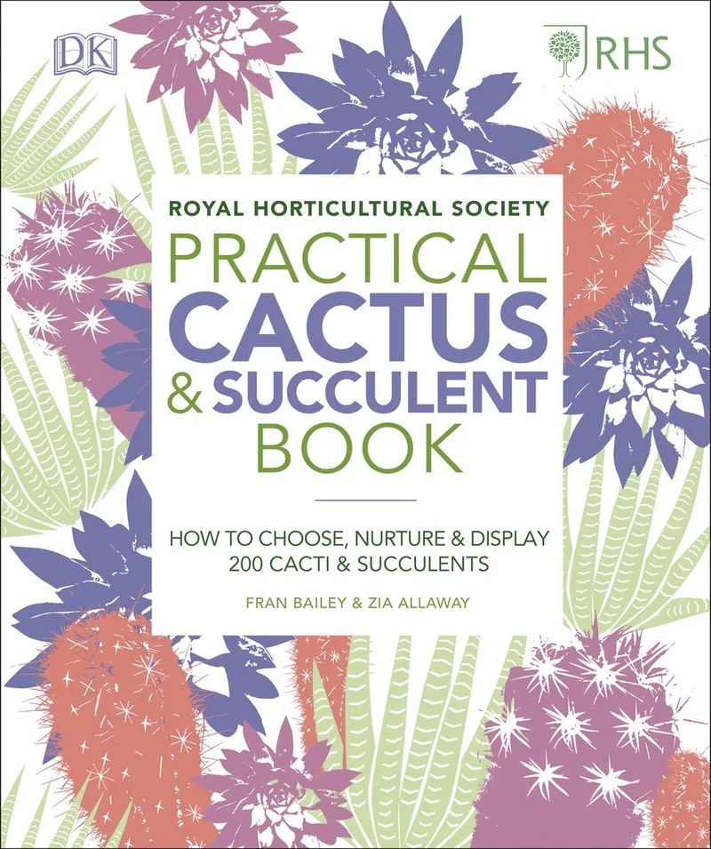 RHS Practical Cactus and Succulent Book von DK – Buchfoto
