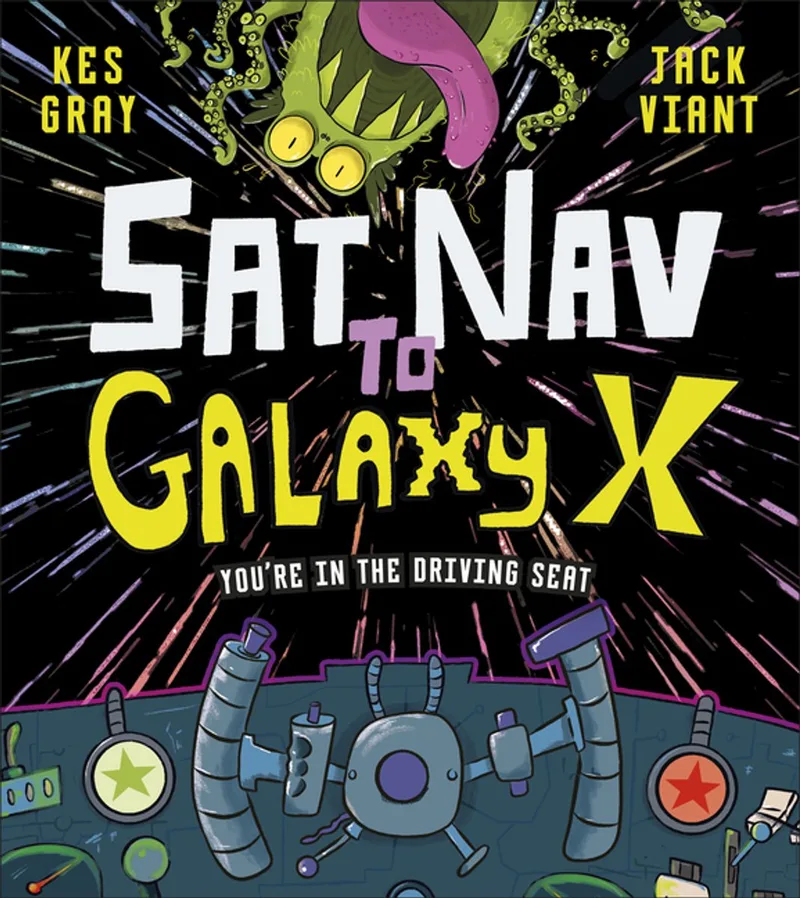 Sat Nav To Galaxy X från DK – bokbild
