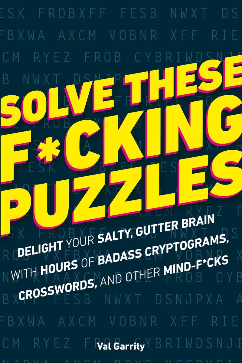 Solve These F*cking Puzzles von DK – Buchfoto