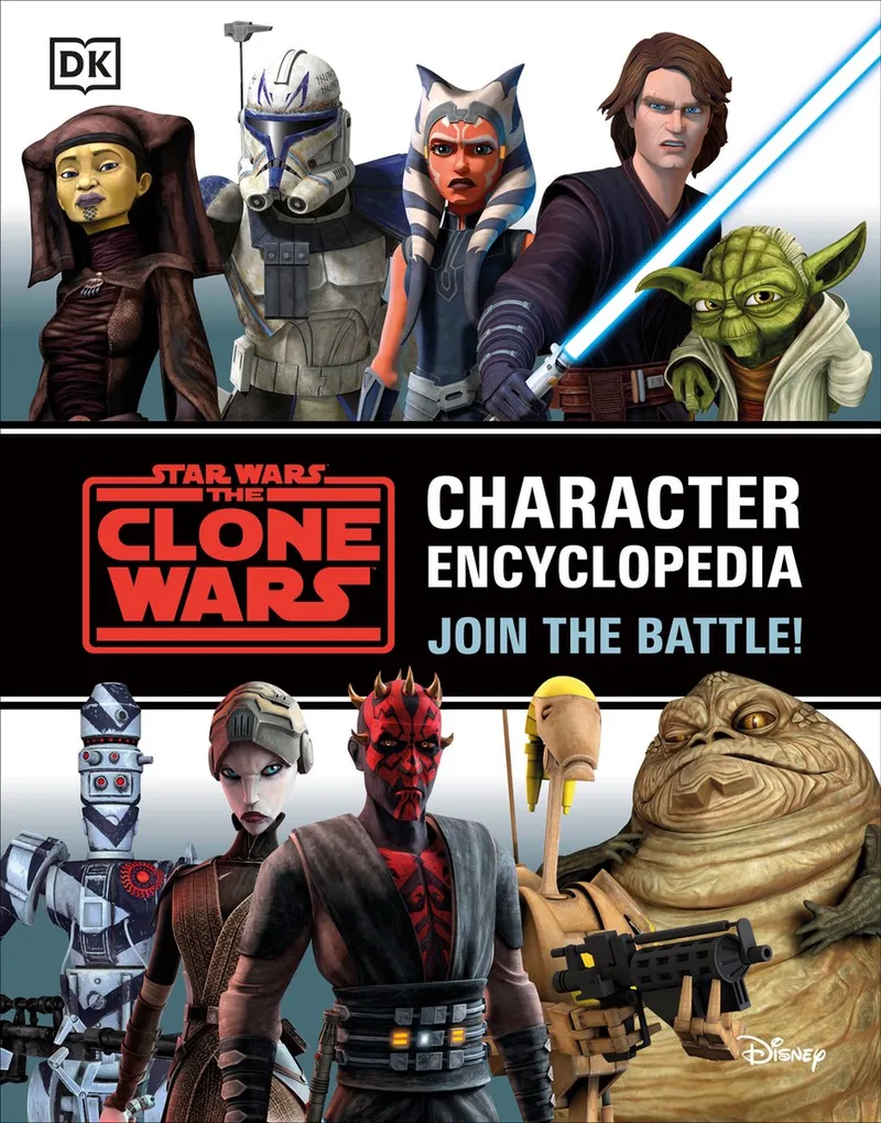 Star Wars The Clone Wars Character Encyc de DK – photo du livre