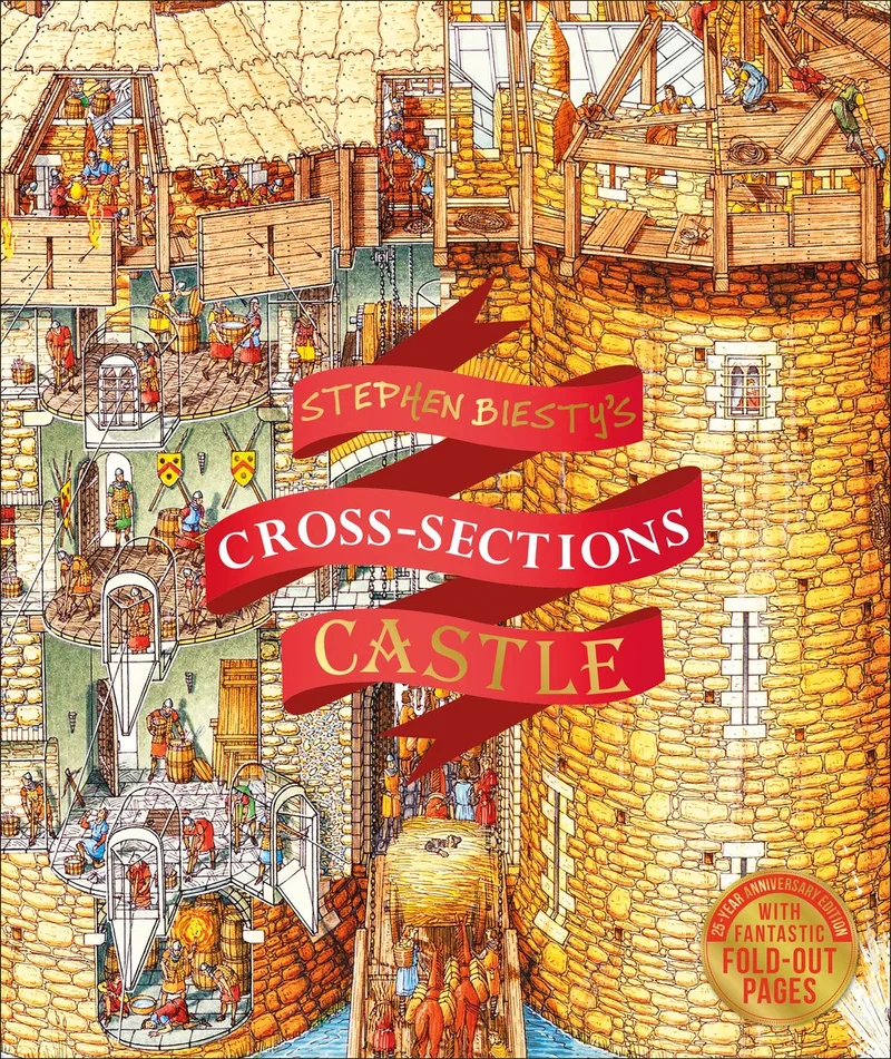 Stephen Biestys CrossSections Castle von DK – Buchfoto