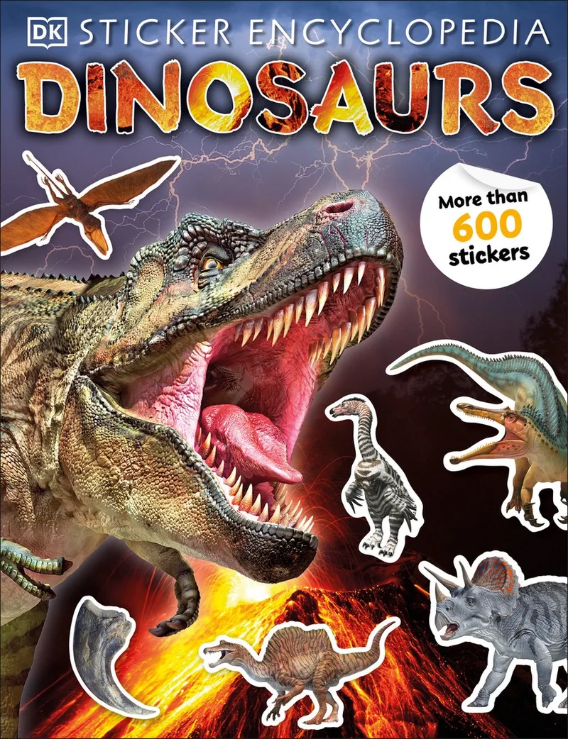 Sticker Encyclopedia Dinosaurs van DK – boekfoto