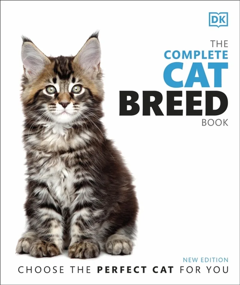 The Complete Cat Breed Book fra DK – billede af bogen